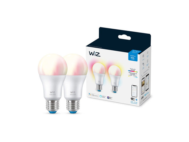 WIZ WI-FI 60W A60 E27 RGB 2PCS