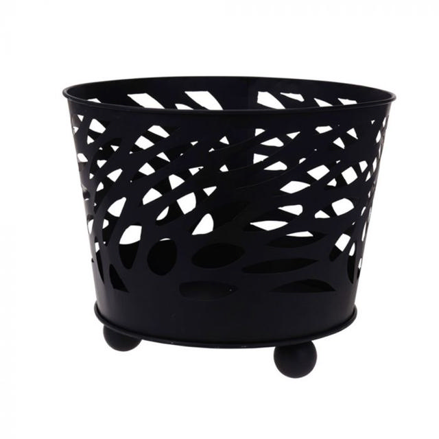 PROGARDEN FIREPLACE BASKET 39X32CM BLACK 2 ASSORTED DESIGNS