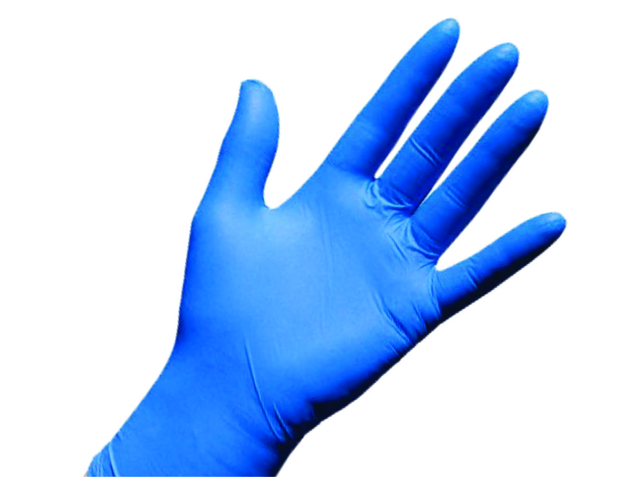 UNIC NITRILE BLUE GLOVES 100PCS LARGE