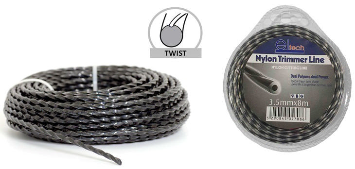 ELTECH TRIMMER LINE TWIST 3.5MM X 8M