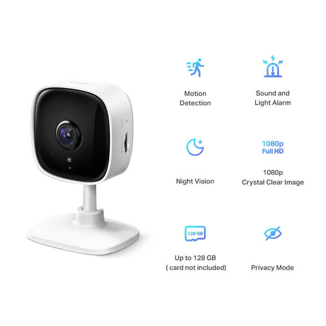 TP LINK WI-FI  INDOOR SECURITY CAMERA 1080P