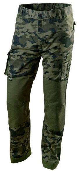 NEO WORKWEAR WORKING TROUSERS CAMO L