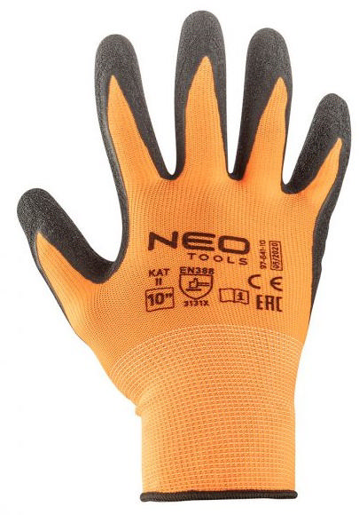 NEO LATEX WORKING GLOVES CE 10