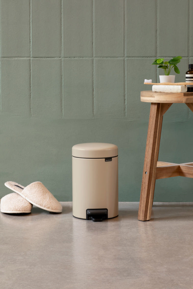 BRABANTIA ΚΑΔΟΣ ΠΕΝΤΑΛ ΜΠΑΝΙΟΥ 5L SOFT BEIGE