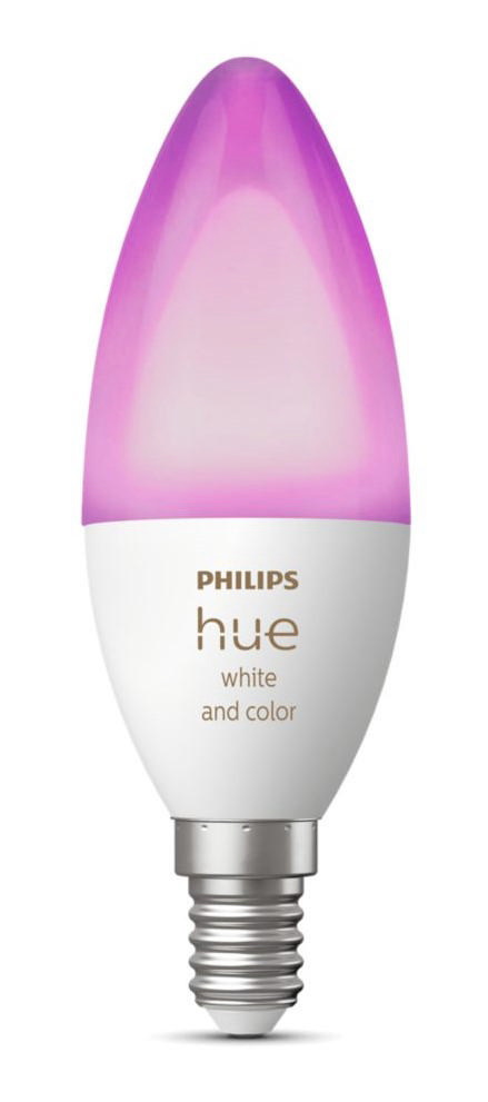 PHILIPS HUE WHITE AND COLOR AMBIANCE 5.3W B39 E14