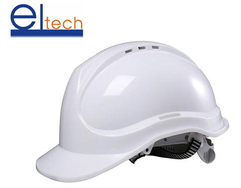 ELTECH SAFETY HELMET WHITE CE EN397 CE