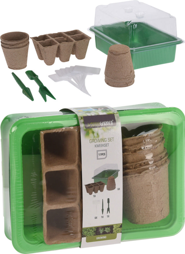 MINI START SET SEED TRAY 17PCS