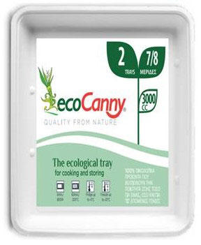 ECOCANNY TRAY 3000CC 2PCS