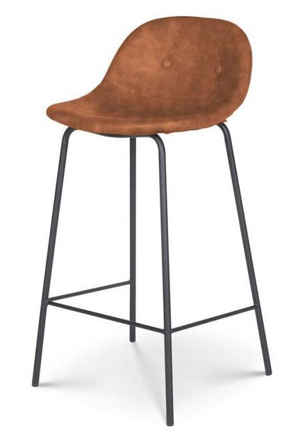 OLIA BAR STOOL - CAMEL