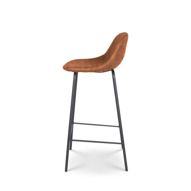 OLIA BAR STOOL - CAMEL