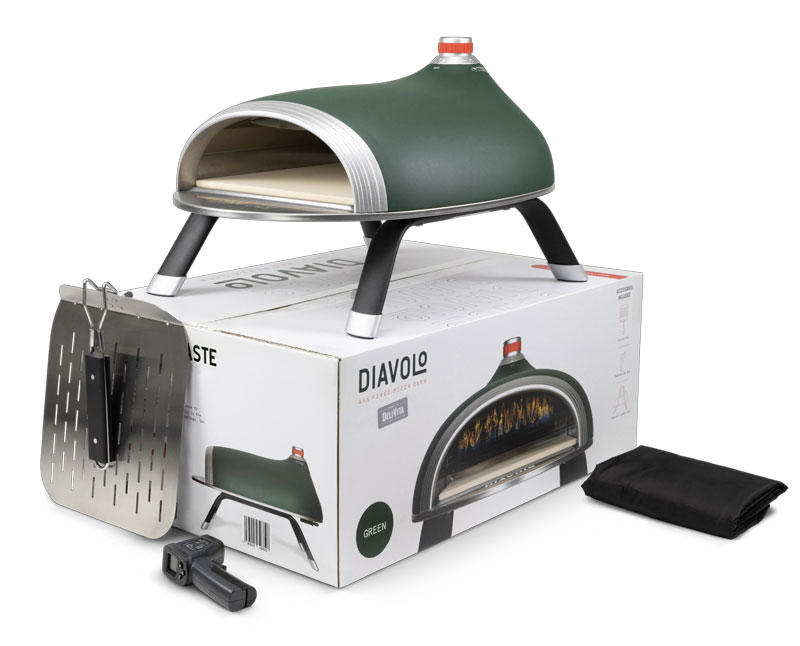 DELIVITA DIAVOLO OUTDOOR GAS FIRED PIZZA OVEN