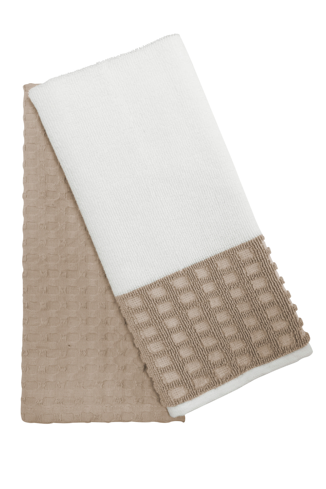 EASY HOME SET2 KITCHEN TOWEL 40X60CM PIKE BEIGE