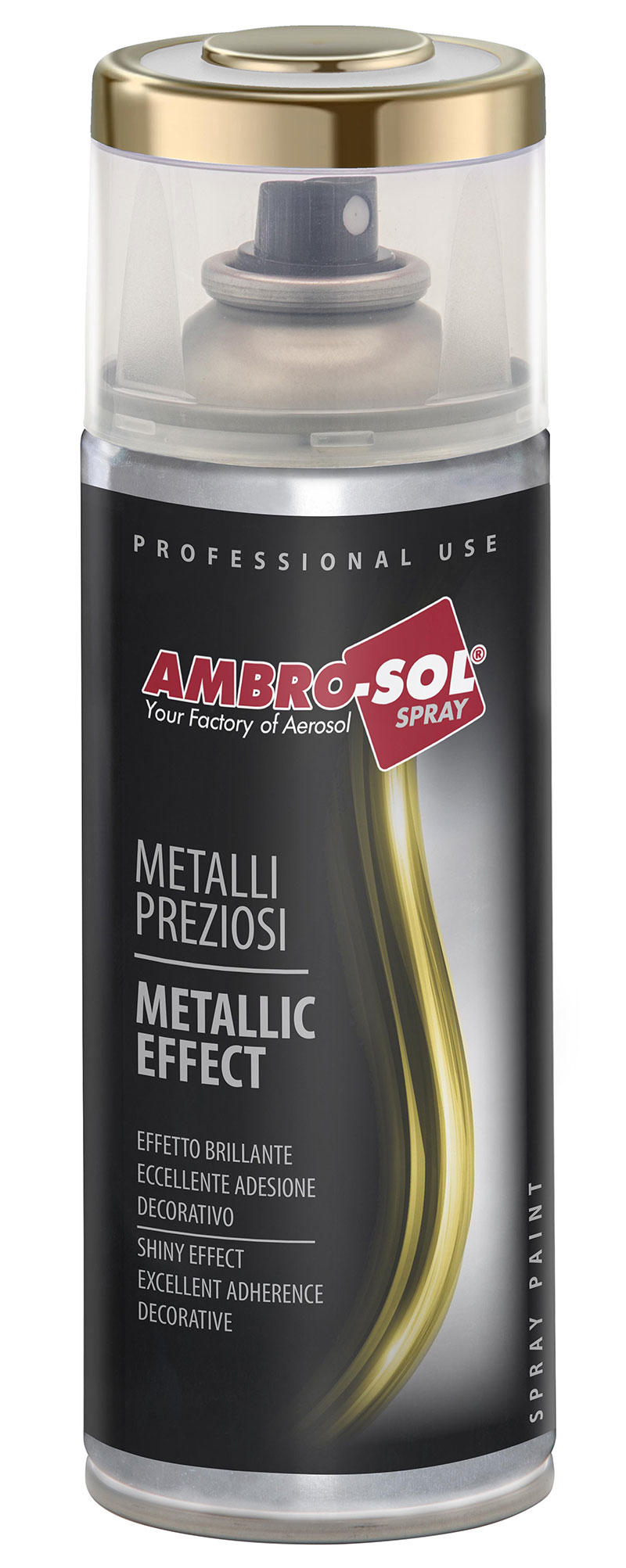 AMBROSOL SPRAY NICKEL GOLD 400ML