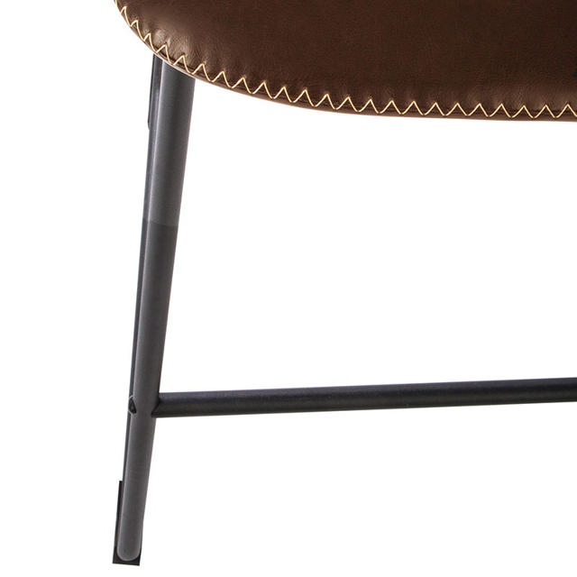 LOIS BAR CHAIR - BROWN