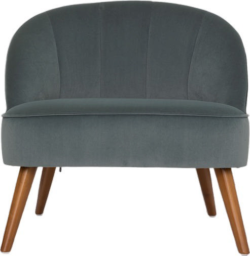 ATMOSPHERA NAOVA VELVET ARMCHAIR - GREEN