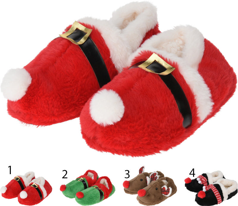 SLIPPER XMAS 4ASS DES