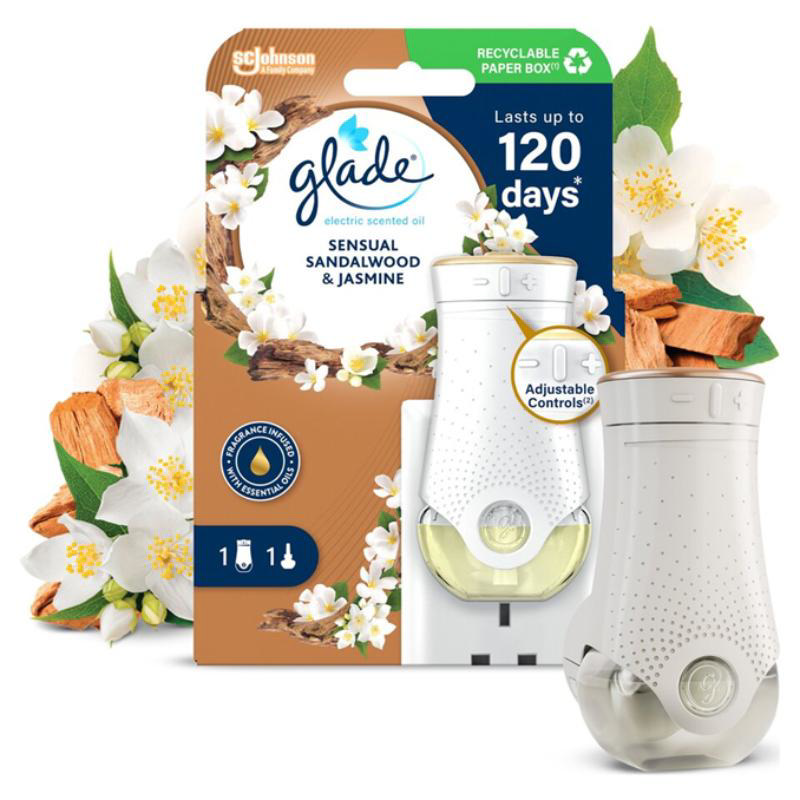 GLADE ELECTRICAL OIL SET - SANDALWOOD AND JASMINE