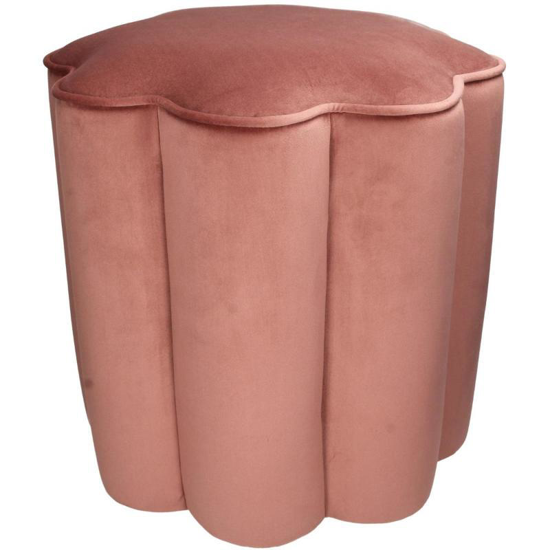 POUF VELVET - PINK