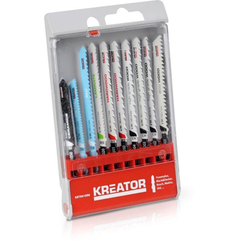 KREATOR MIXED SAW BLADES SET 10PCS