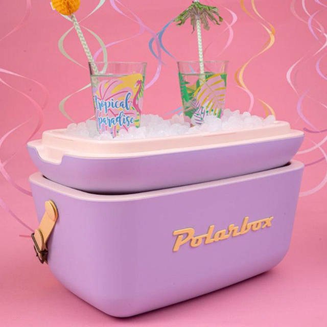 POLARBOX POP COOLER 20L - LILAC - YELLOW