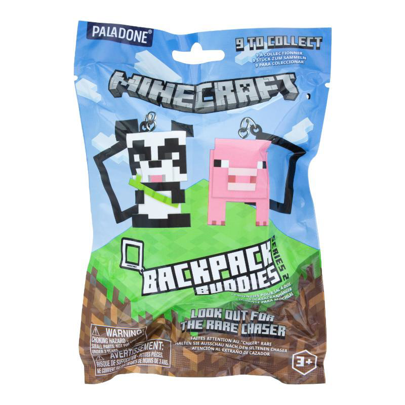 MINECRAFT BACKPACK BUDDIES SERIES 2 CDU