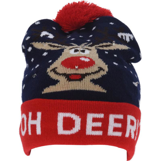 KNITTED HAT WITH LED - ASSORTED DESIGNS