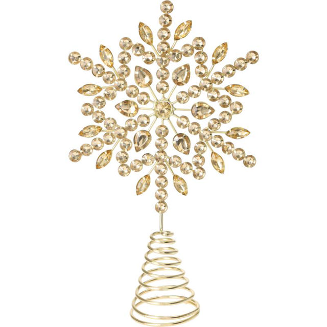 TREE TOP RHINESTONES 26CM GOLD - ASSORTED DESIGNS