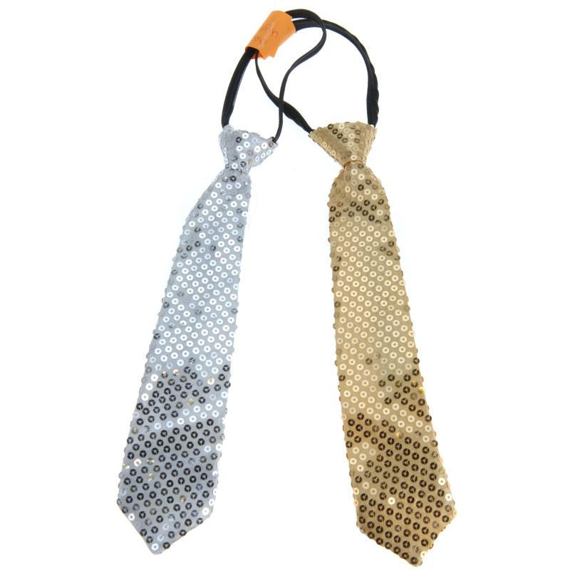 SEQUIN TIE - ASSORTED COLORS