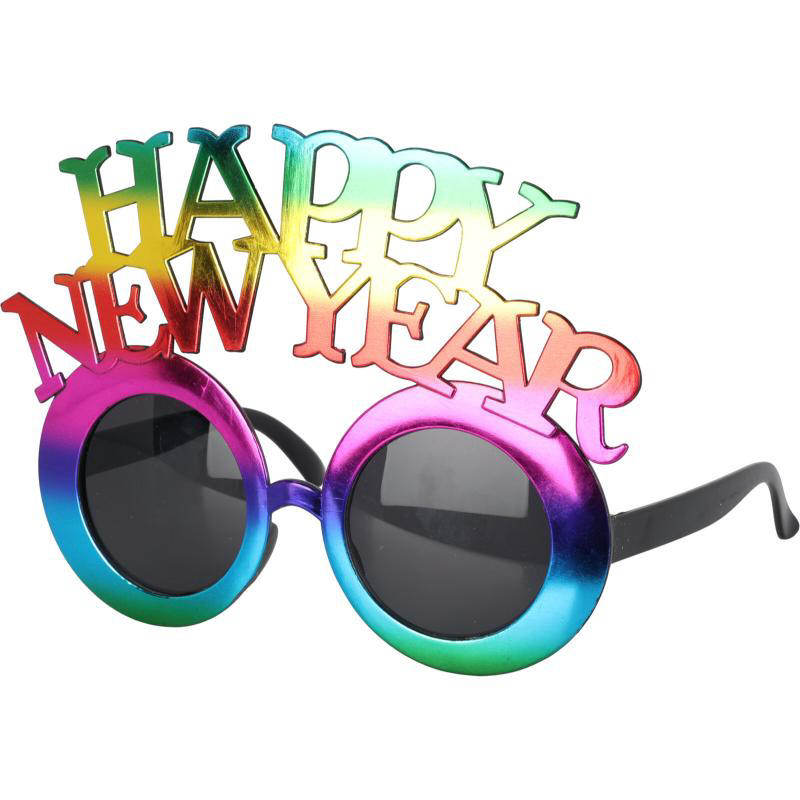 HAPPY NEW YEAR PARTY GLASSES