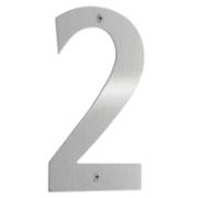 HOUSE NUMBERS IN STAINLESS STEEL NO.2