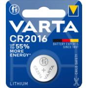 VARTA LITHIUM COIN CR2016 (BUTTON CELL BATTERY, 3V) PACK OF 1