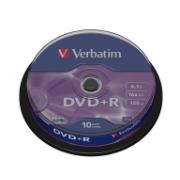 VERBATIM DVD+R SPINDLE 10PCS