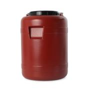 OLIVE CONTAINER 13L WITH CAP BROWN