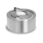 HOMEMAID ASHTRAY STAINLESS STEEL LARGE TIP MAT