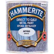 HAMMERITE WEATHERSHIELD DIRECT TO GALVANIZED WHITE 750ML