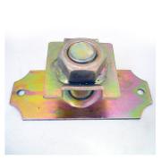 ADJUSTABLE BASE FOR HOLLOW SECTION POST 8CM