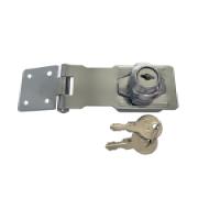 HASP WITH LOCK 95MM