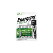 ENERGIZER RECHARGE UNIVERSAL AA RECHARGEABLE BATTERIES PACK OF 4