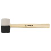 TOPEX RUBBER MALLET 58MM BL/WH