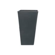 TOP ROTO ROTARY SQUARE POT 31X31X51 ANTHRACITE