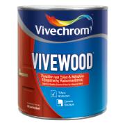 VIVECHROM WHITE 30GLOSS VIVEWOOD RIPOLIN FOR WOOD AND METALS 750ML