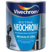 VIVECHROM BLACK MAT 24M NEOCHROM EXTRA GLOSSY VARNISH PAINT 750ML