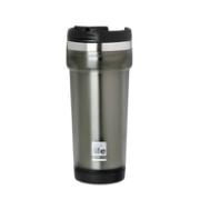 ECOLIFE COFFEE THERMOS STAINLESS STEEL GREY 420ML