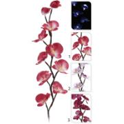 XMAS ORCHID 65CM WITH 10 LED 3