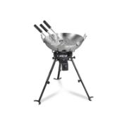 PORTABLE GAS WOK KIT WITH STAND