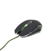 GAMING MOUSE GEMBIRD USB GREEN