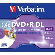 VERBATIM DVD+R DOUBLE 8.5GB PRINTABLE 1PC