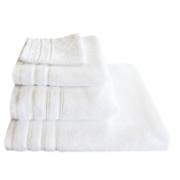 HAND TOWEL WHITE FLUFFY 30X30X500
