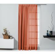 EASYHOME CURTAIN SOLID TERRACOT 300X270CM