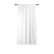 CURTAIN SOLID 300X270 WHITE TRES